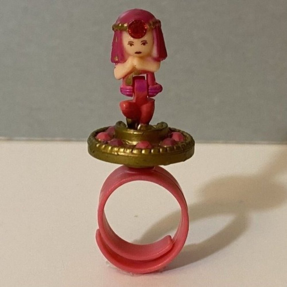 Bluebird Vintage Polly Pocket 1992 Rose Princess Ring *Complete